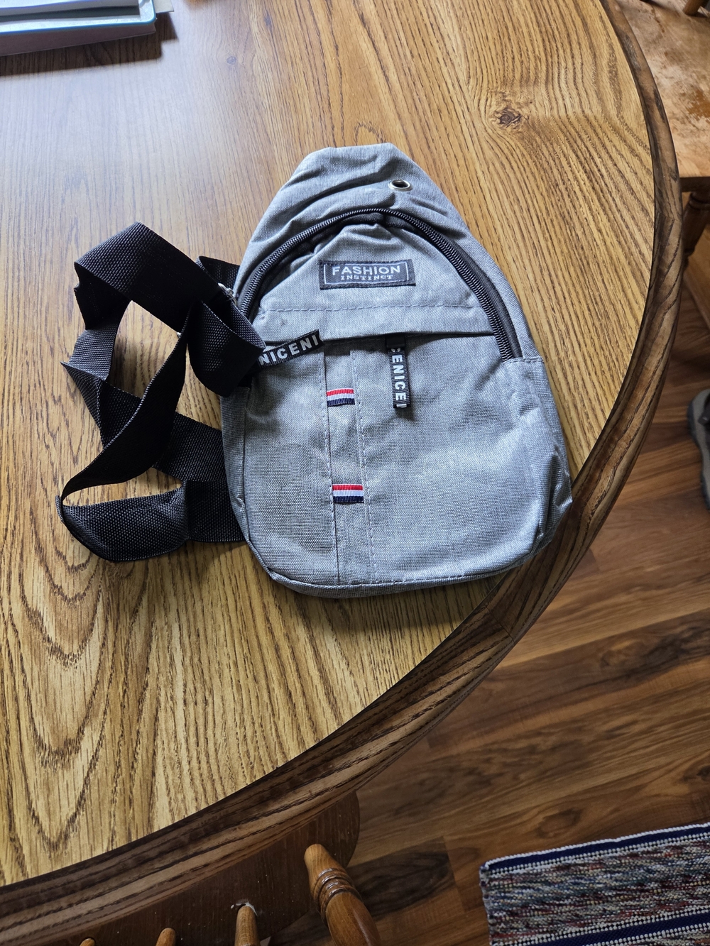Everyday Gray Crossbody Sling Bag
